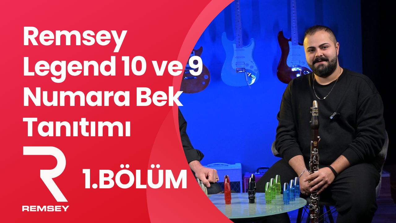 Remsey Legend 10 Numara Şeffaf Klarnet Beki