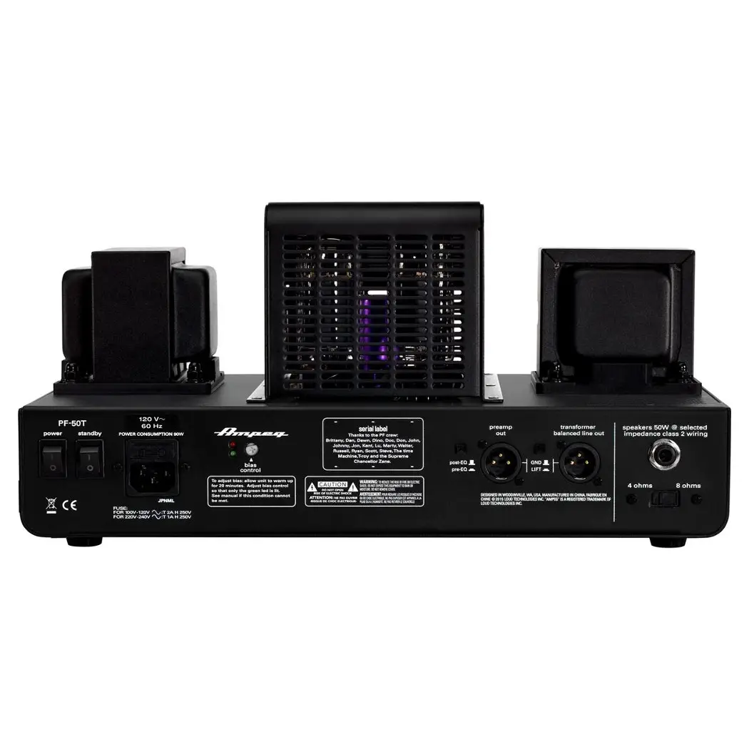 Ampeg PF50T Tube Bas Gitar Kafa Amfi Ampeg PF50T Tube Bas Gitar Kafa Amfi