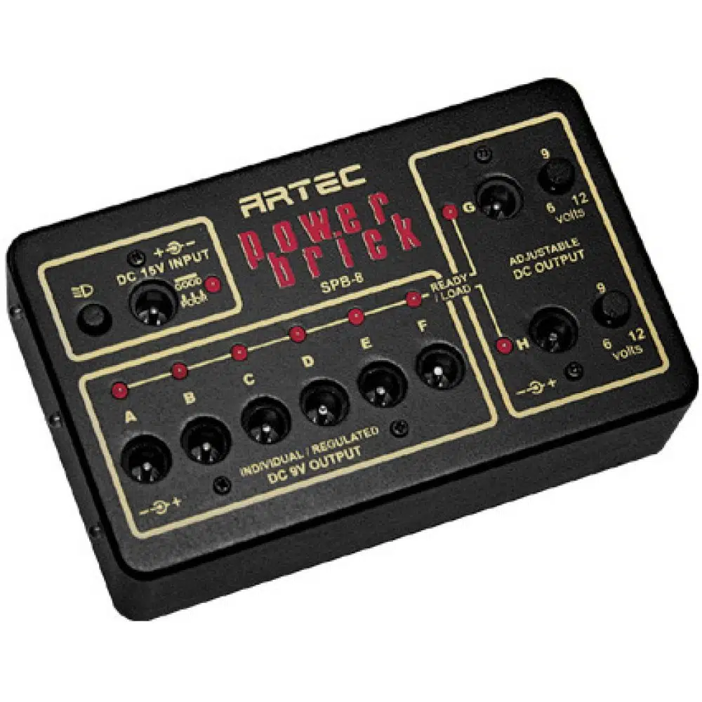Artec CPB-8 Pedal Power 8 Çıkışlı Pedal Güç Kaynağı