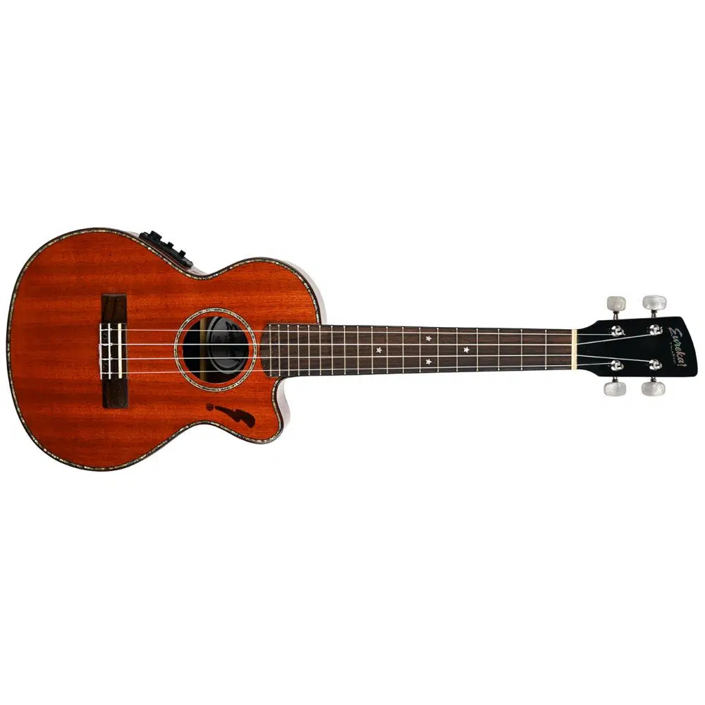 Babilon Eureka Artist Series Tenor Cutaway Elektro Ukulele (Melissa Robles Style) Babilon Eureka Artist Series Tenor Cutaway Elektro Ukulele (Melissa Robles Style)