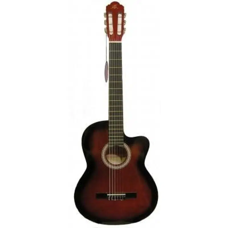 Barcelona LC 3900 CRDS Cutaway Kırmızı Sunburst Klasik Gitar Barcelona LC 3900 CRDS Cutaway Kırmızı Sunburst Klasik Gitar