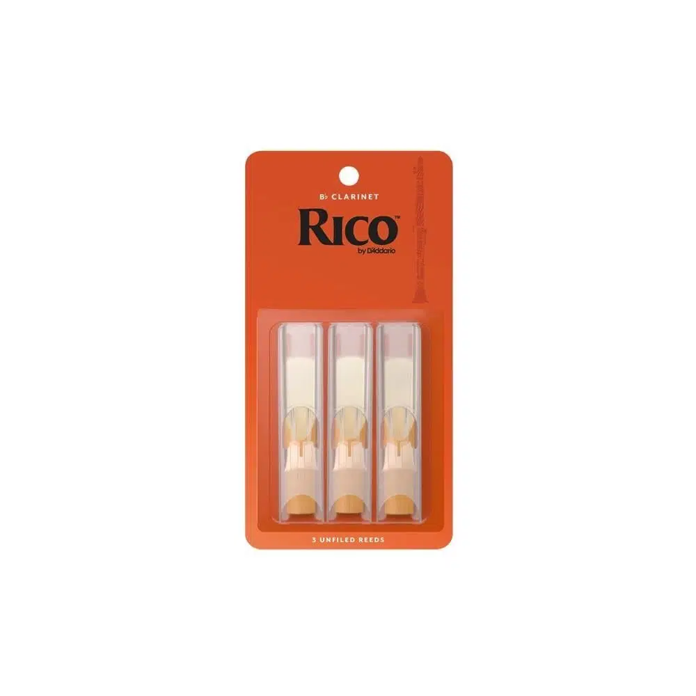 Rico Royal Rca0330 Bb Klarnet Kamışı, (3’lü Paket), No:3 Rico Royal Rca0330 Bb Klarnet Kamışı, (3’lü Paket), No:3