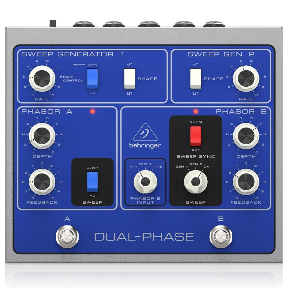 BEHRINGER Dual-Phase Shifter Pedal