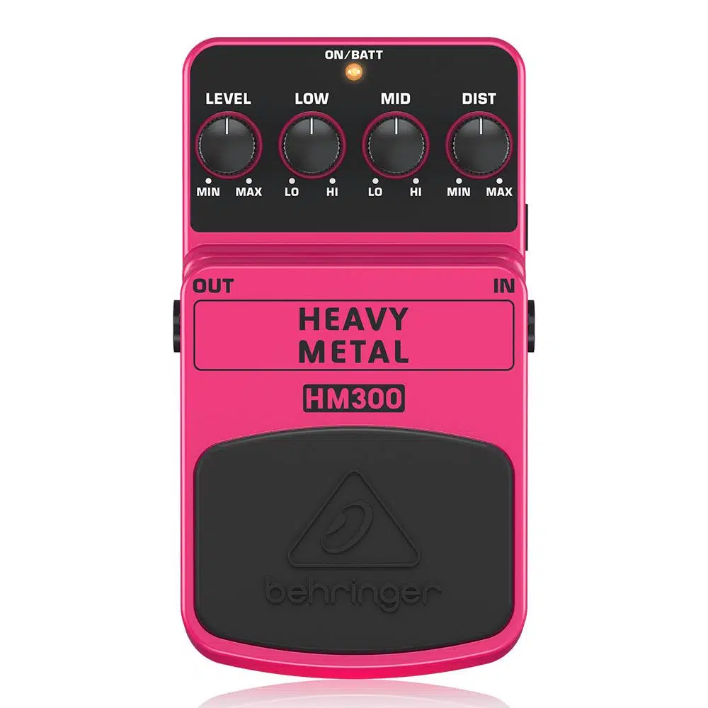 BEHRINGER HEAVY METAL HM300 / Pedal BEHRINGER HEAVY METAL HM300 / Pedal