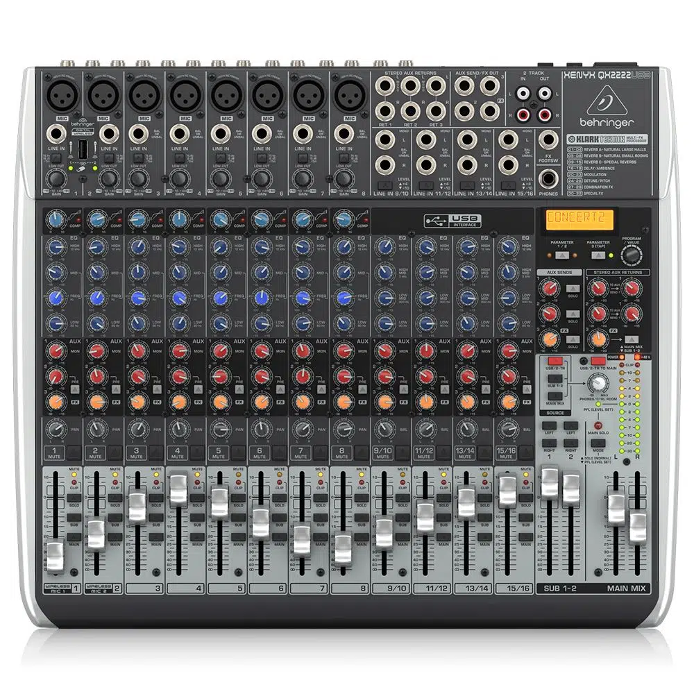 BEHRINGER XENYX QX2222USB / Analog Mixer BEHRINGER XENYX QX2222USB / Analog Mixer