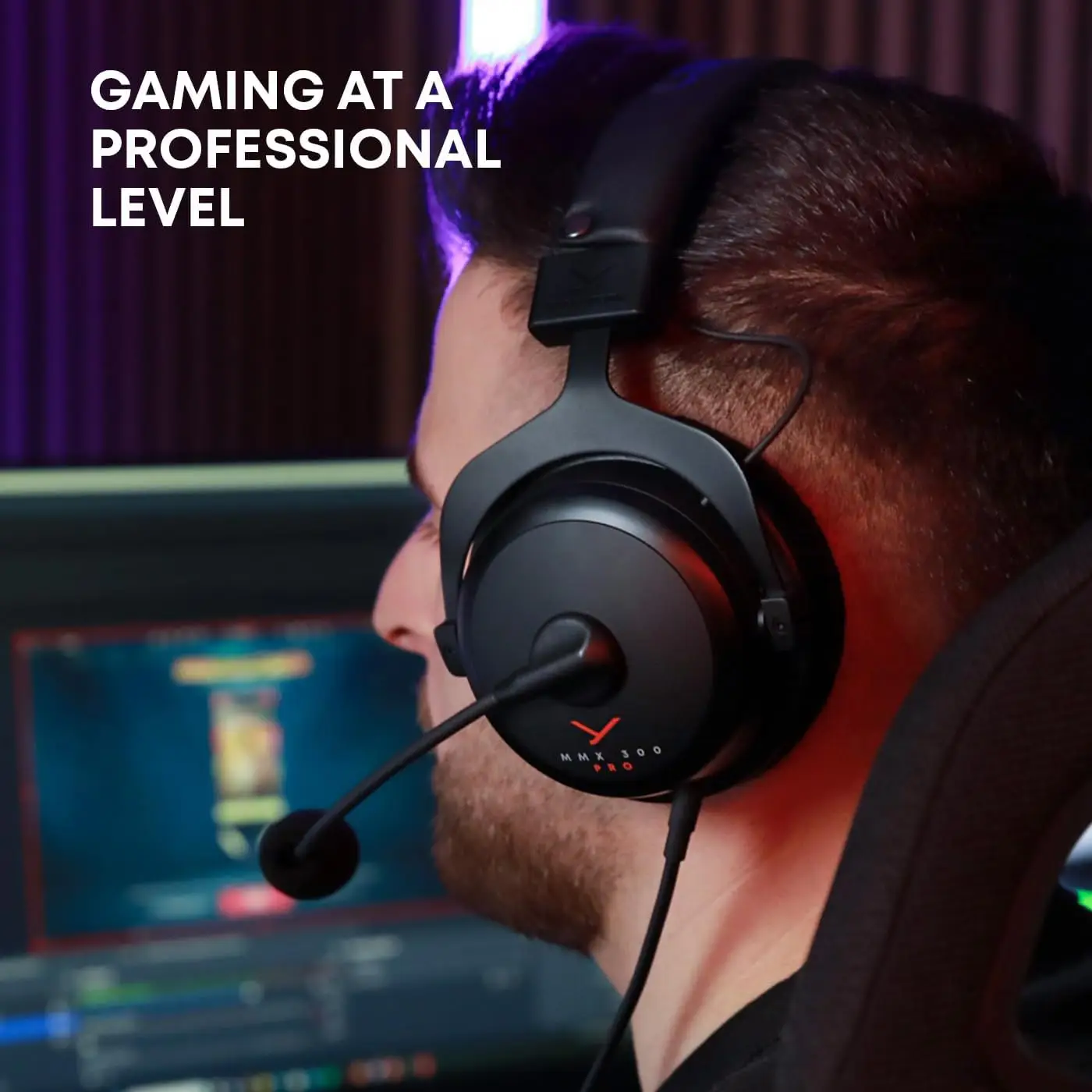 beyerdynamic MMX 300 PRO Kapalı Yapılı Kardioid Mikrofonlu Kablolu Oyuncu Kulaklığı beyerdynamic MMX 300 PRO Kapalı Yapılı Kardioid Mikrofonlu Kablolu Oyuncu Kulaklığı