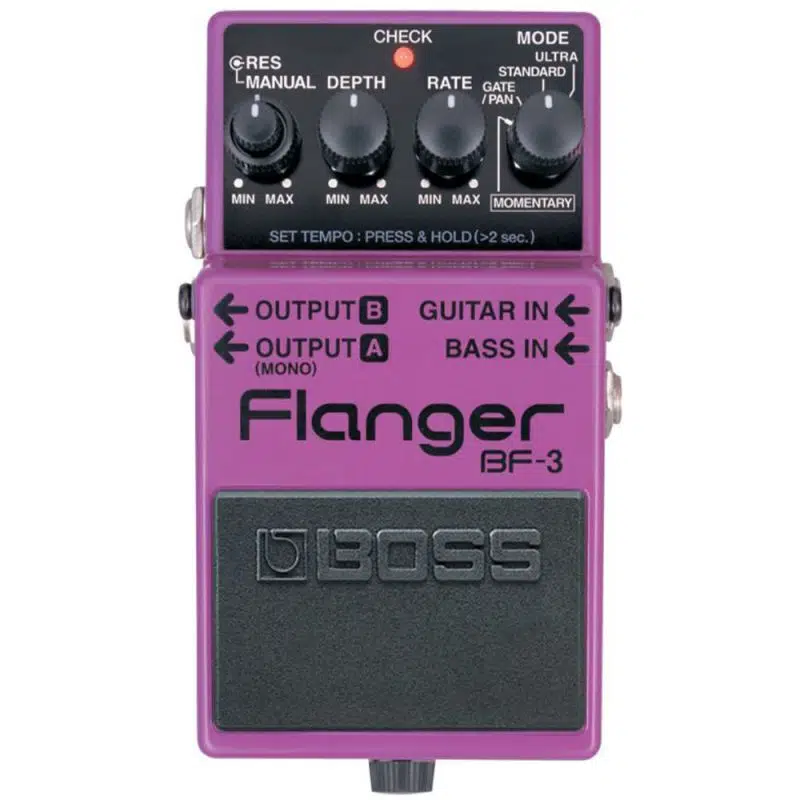Boss BF-3 Flanger Compact Pedal Boss BF-3 Flanger Compact Pedal
