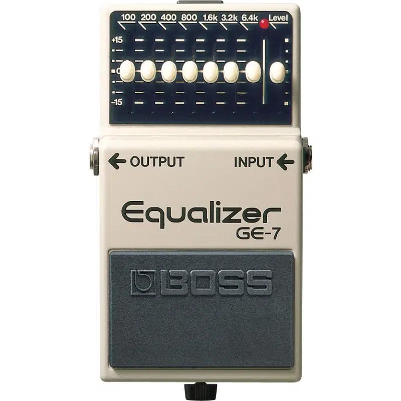 BOSS GE-7 7-BAND EQ Grafik Ekolayzer Pedalı