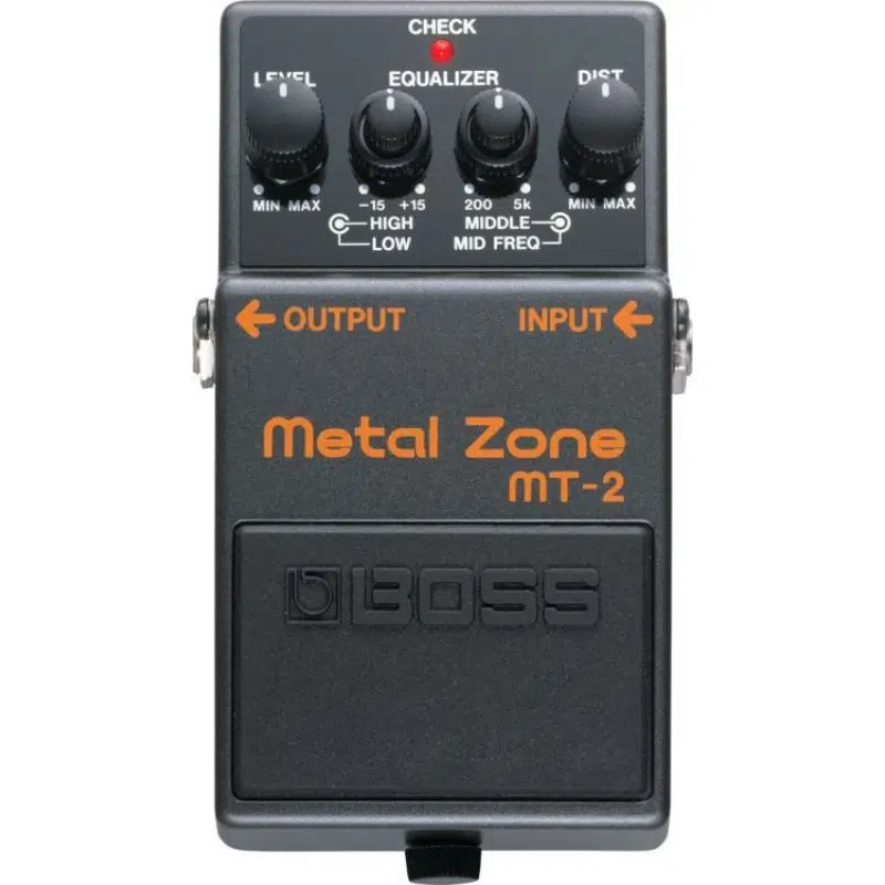 Boss MT-2(T) Metal Zone Compact Pedal Boss MT-2(T) Metal Zone Compact Pedal