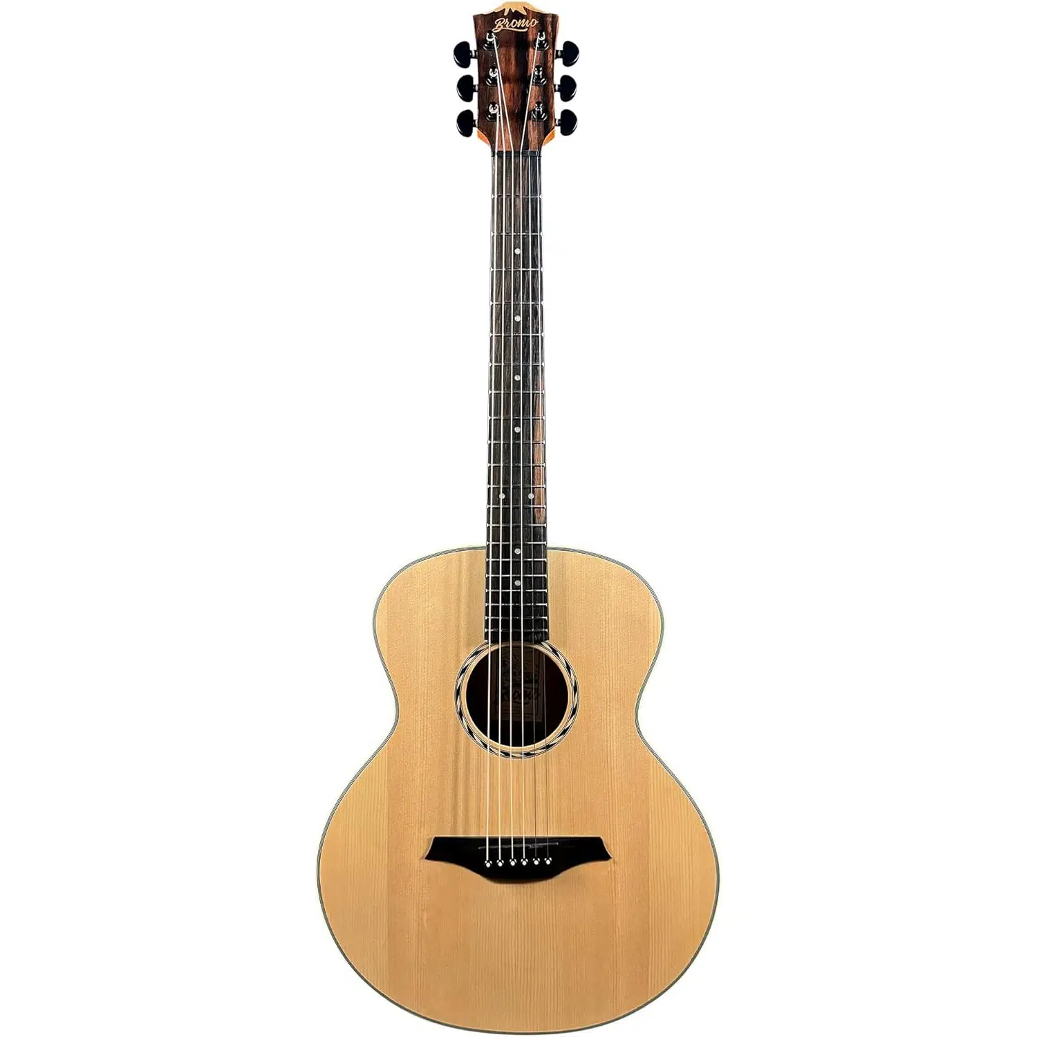 Bromo BAA8S Mini Jumbo Akustik Gitar (Natural)