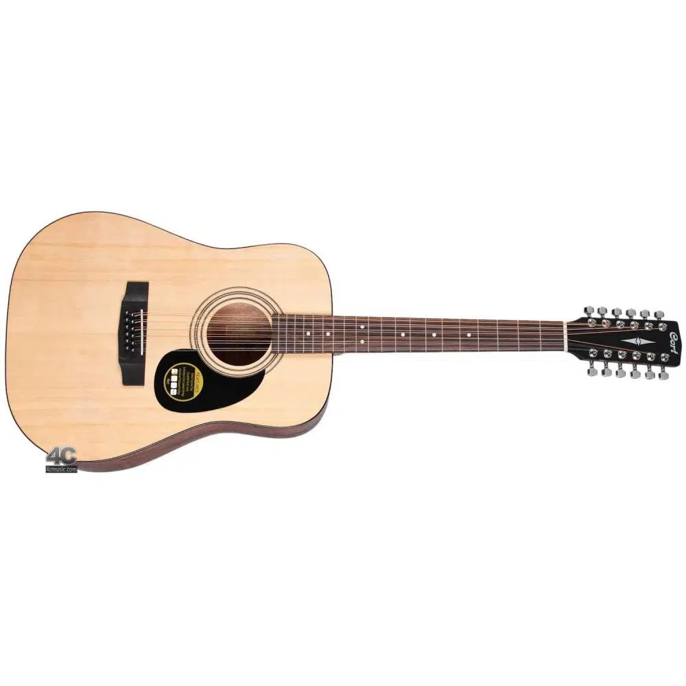 Cort Ad810-12Op Akustik Gitar, 12 Telli, Open Pore Cort Ad810-12Op Akustik Gitar, 12 Telli, Open Pore
