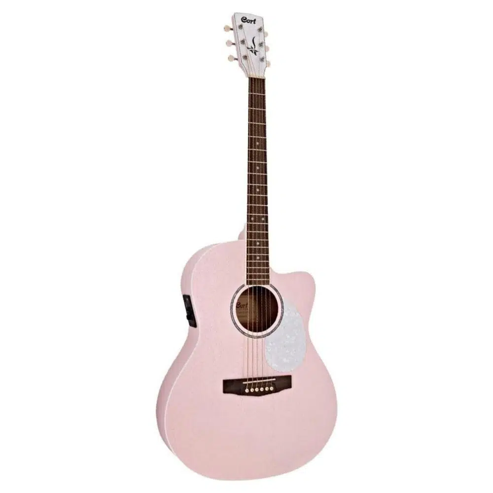 Cort Jade Classic PPOP elektro akustik gitar, pastel pink open pore Cort Jade Classic PPOP elektro akustik gitar, pastel pink open pore