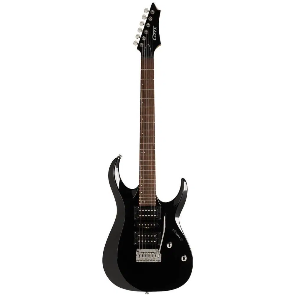 Cort X200BK elektro gitar, siyah, (H-H) Cort X200BK elektro gitar, siyah, (H-H)