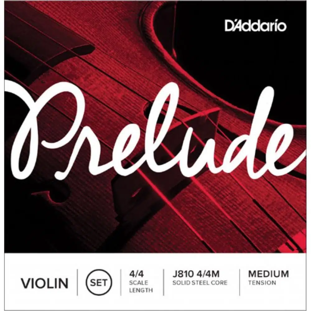 DADDARIO J810 KEMAN TEL SETİ, PRELUDE, 4/4, MEDIUM DADDARIO J810 KEMAN TEL SETİ, PRELUDE, 4/4, MEDIUM