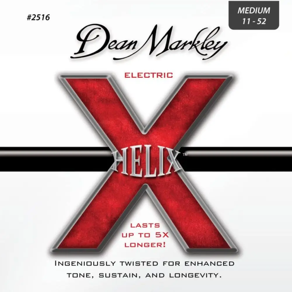 Dean Markley Helix HD NPS Electric 2516 MED Takım Tel Elektro Gitar Teli 011-052