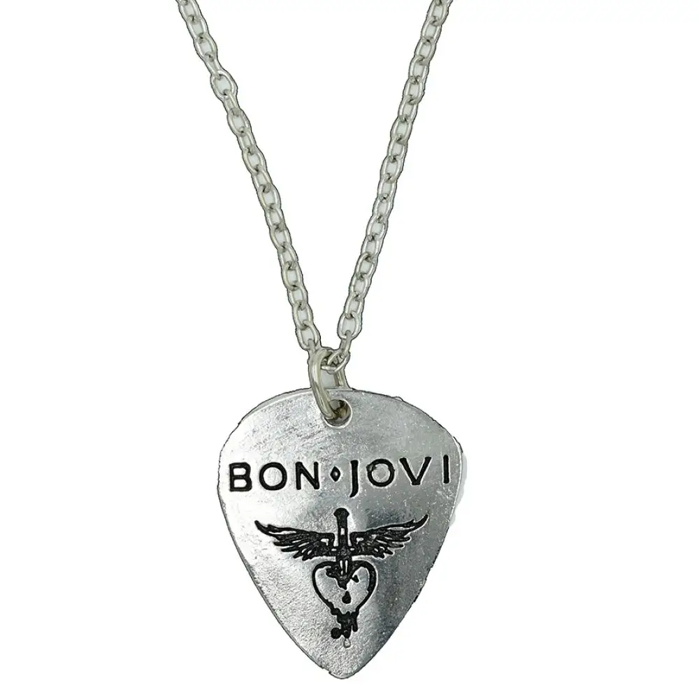 Diyez Müzik Bon Jovi Gitar Pena Kolye