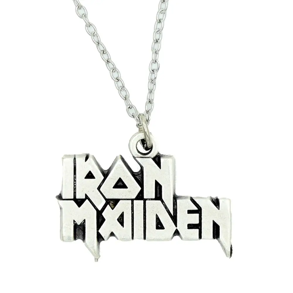 Diyez Müzik Iron Maiden Logolu Metal Kolye - Rock ve Metal Tarzı Diyez Müzik Iron Maiden Logolu Metal Kolye - Rock ve Metal Tarzı