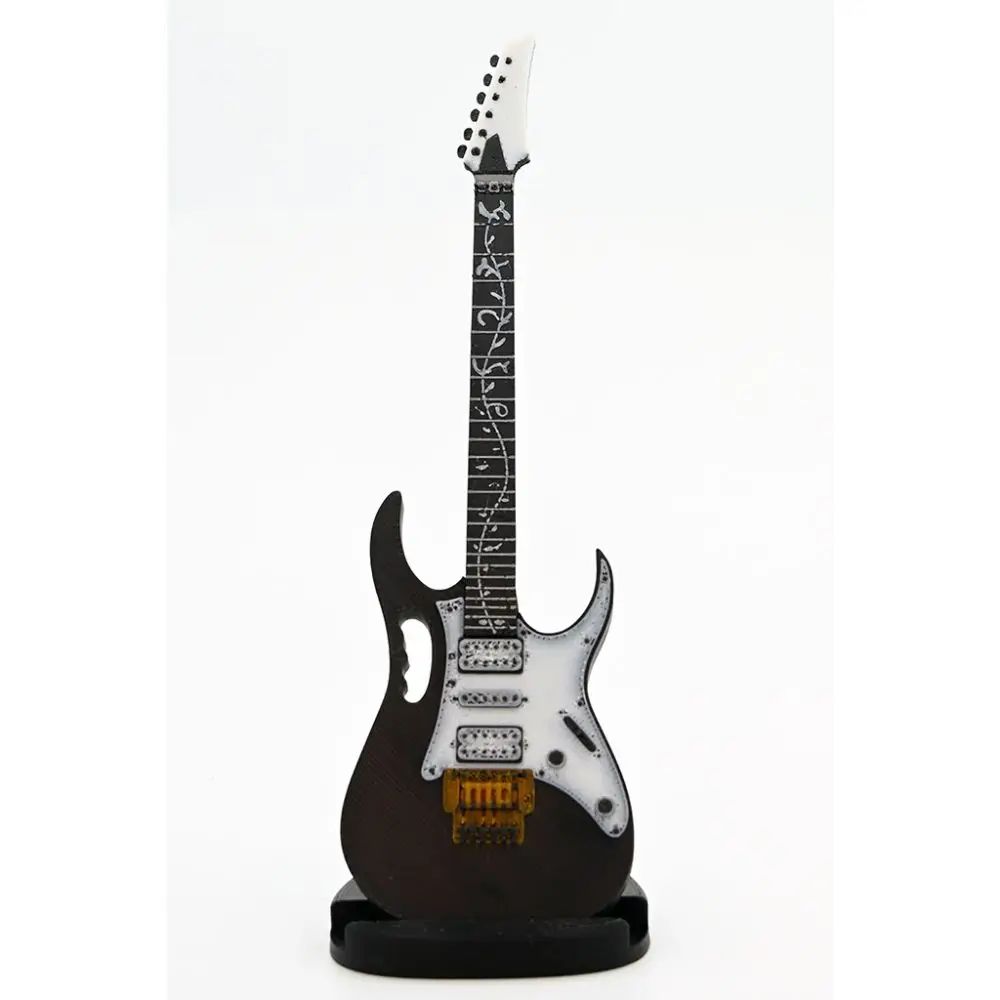 Diyez Müzik JEM Kasa Tasarım Elektro Gitar Şeklinde Standlı Biblo – Siyah/Beyaz Diyez Müzik JEM Kasa Tasarım Elektro Gitar Şeklinde Standlı Biblo – Siyah/Beyaz