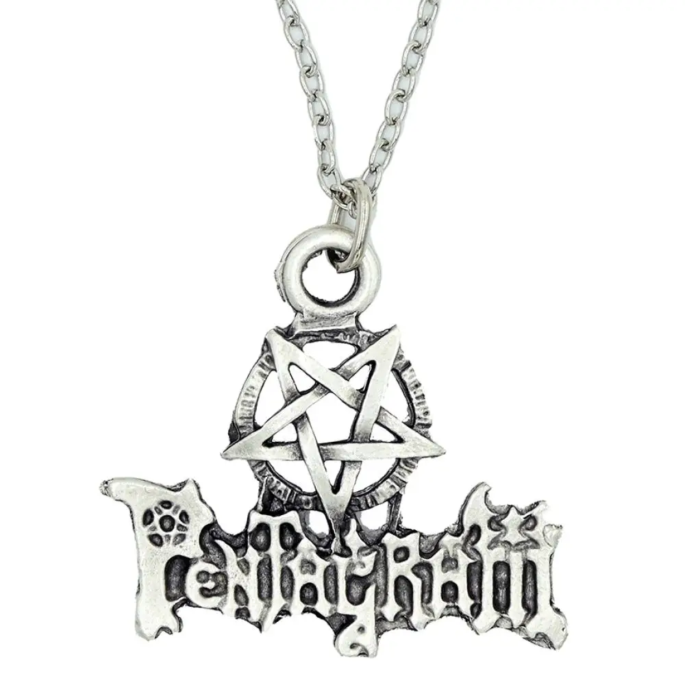 Diyez Müzik Pentagram Logolu Kolye