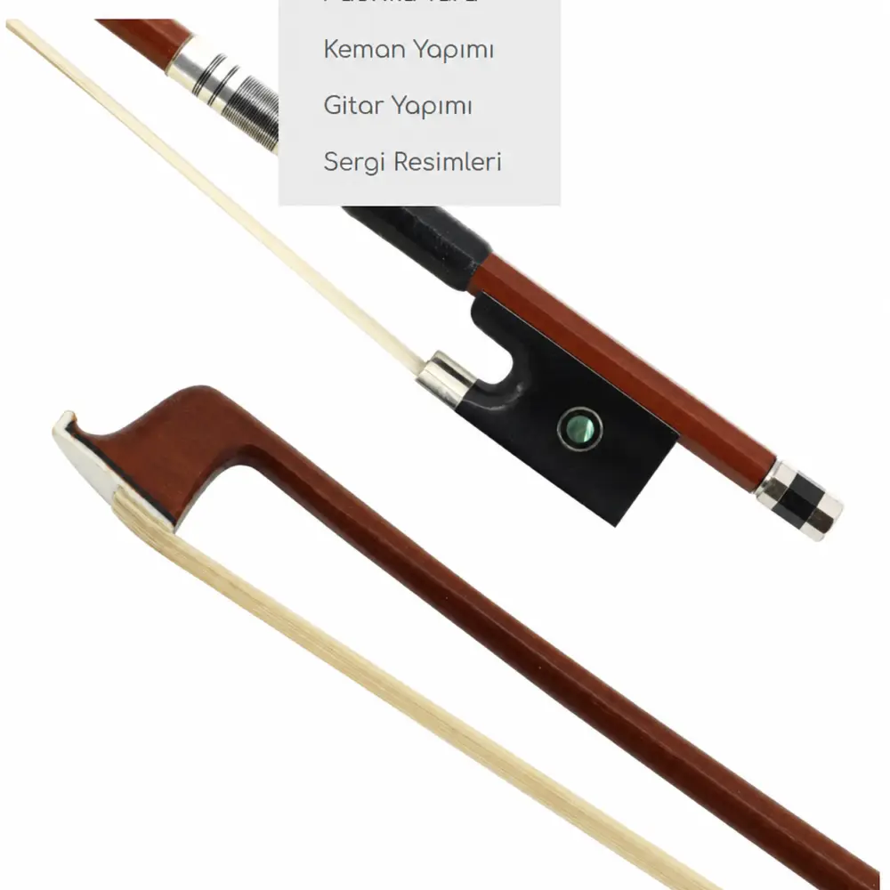 DMX Violin VCB-03C 2/4 Yüksek Kalite Yuvarlak Keman Yayı