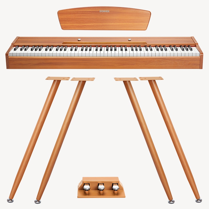 Donner DDP-80 Wooden Style Dijital Piyano Donner DDP-80 Wooden Style Dijital Piyano