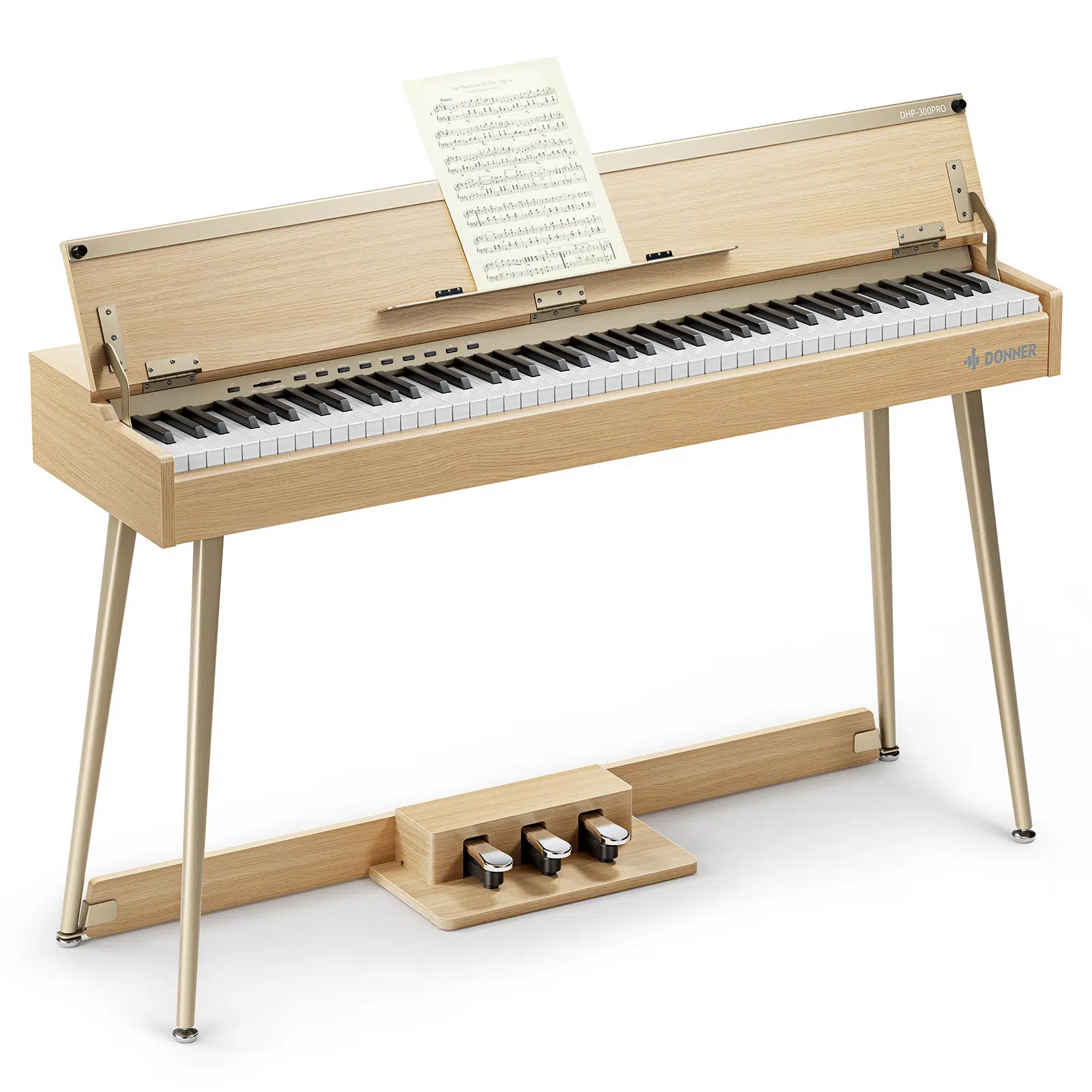 Donner DHP-300 Pro Dijital Piyano (Beige) Donner DHP-300 Pro Dijital Piyano (Beige)