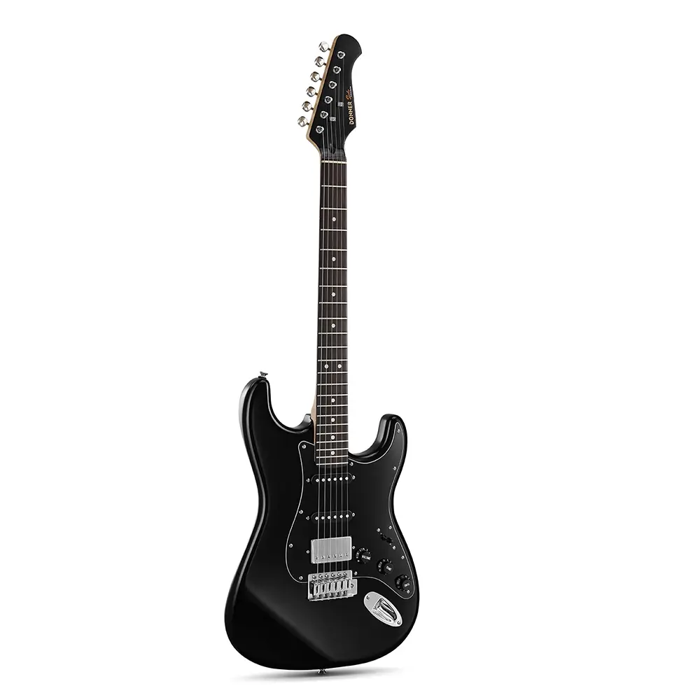Donner DST Seeker Deluxe Amfili Elektro Gitar Seti (Siyah) Donner DST Seeker Deluxe Amfili Elektro Gitar Seti (Siyah)