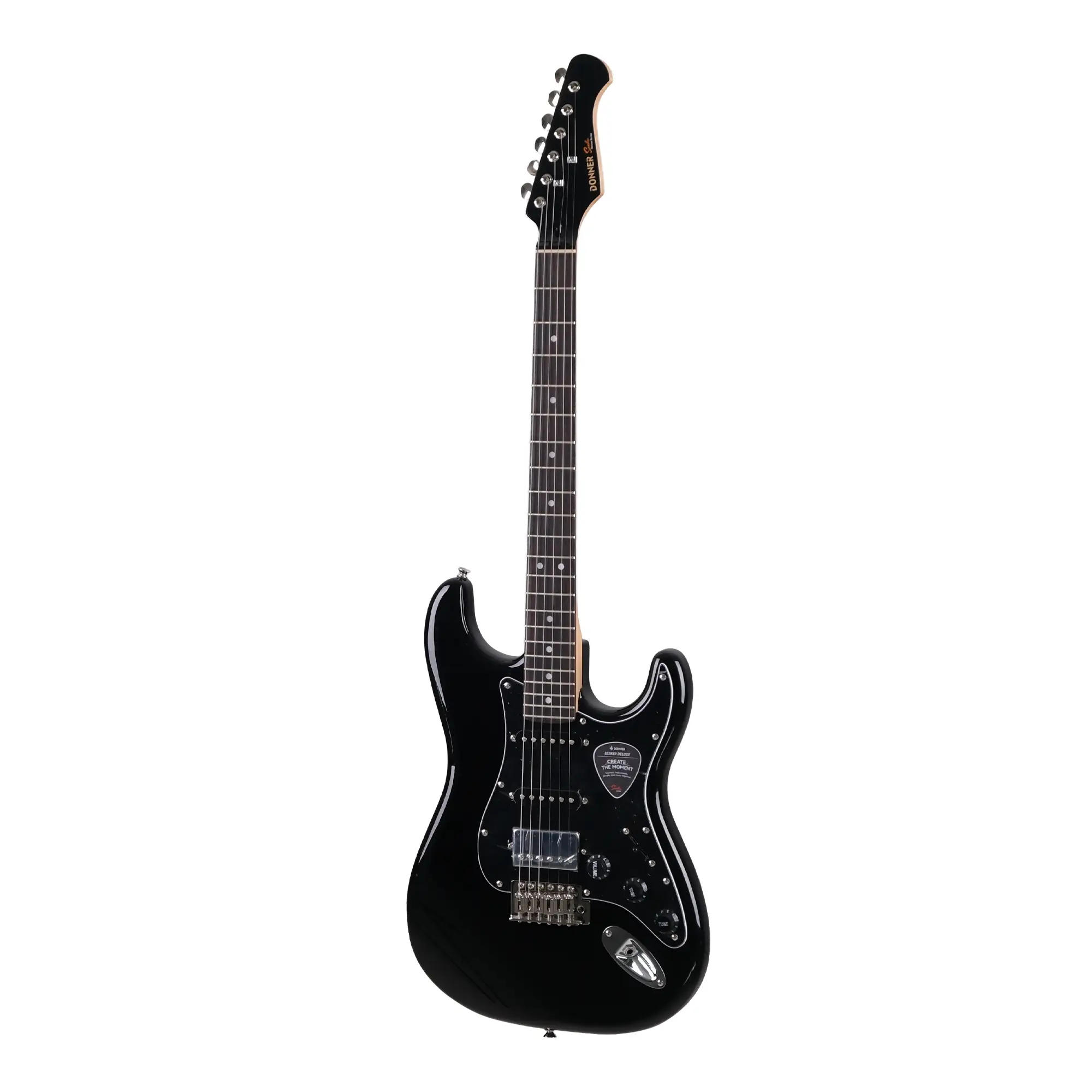 Donner DST Seeker Deluxe HSS Elektro Gitar (Siyah) Donner DST Seeker Deluxe HSS Elektro Gitar (Siyah)