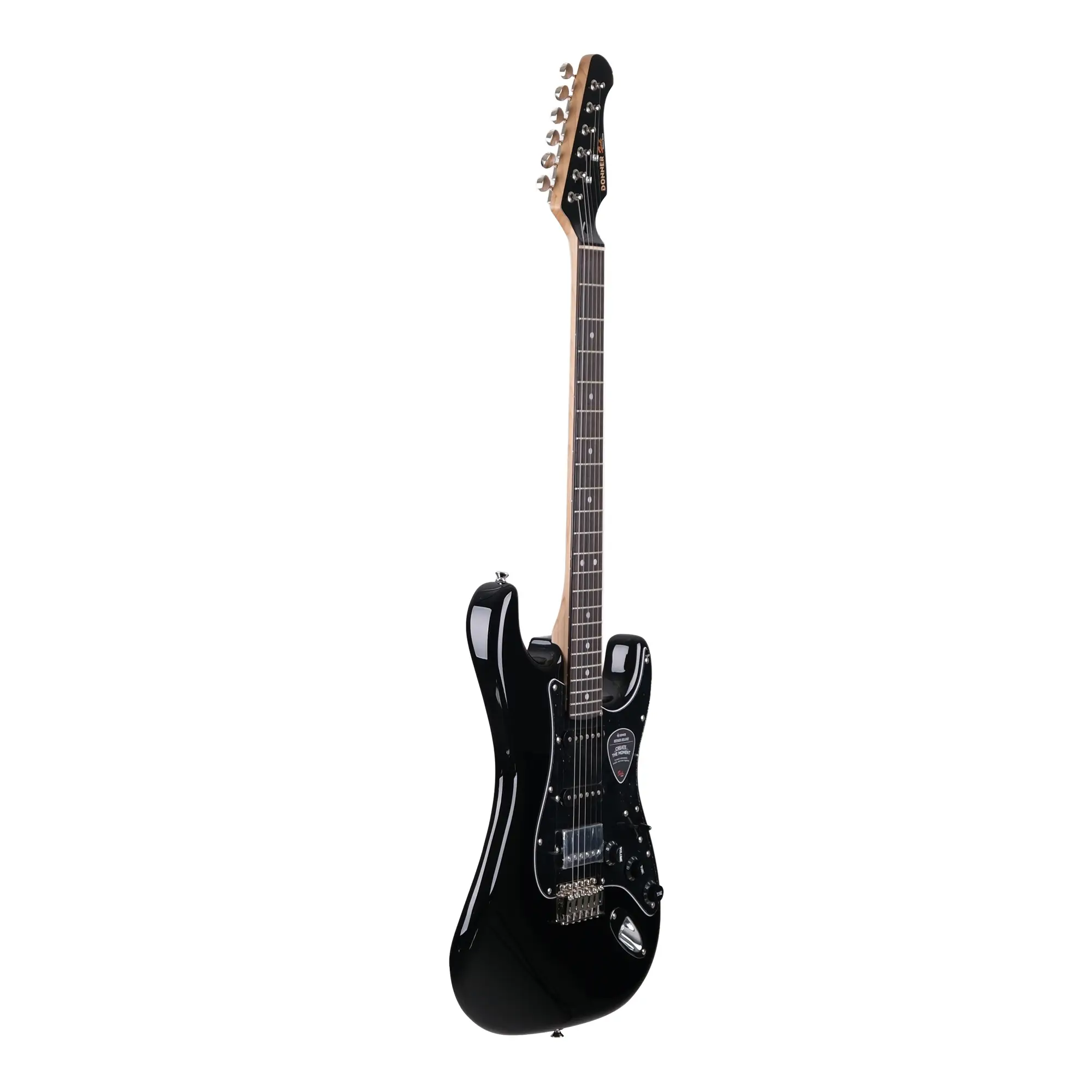 Donner DST Seeker Deluxe HSS Elektro Gitar (Siyah) Donner DST Seeker Deluxe HSS Elektro Gitar (Siyah)