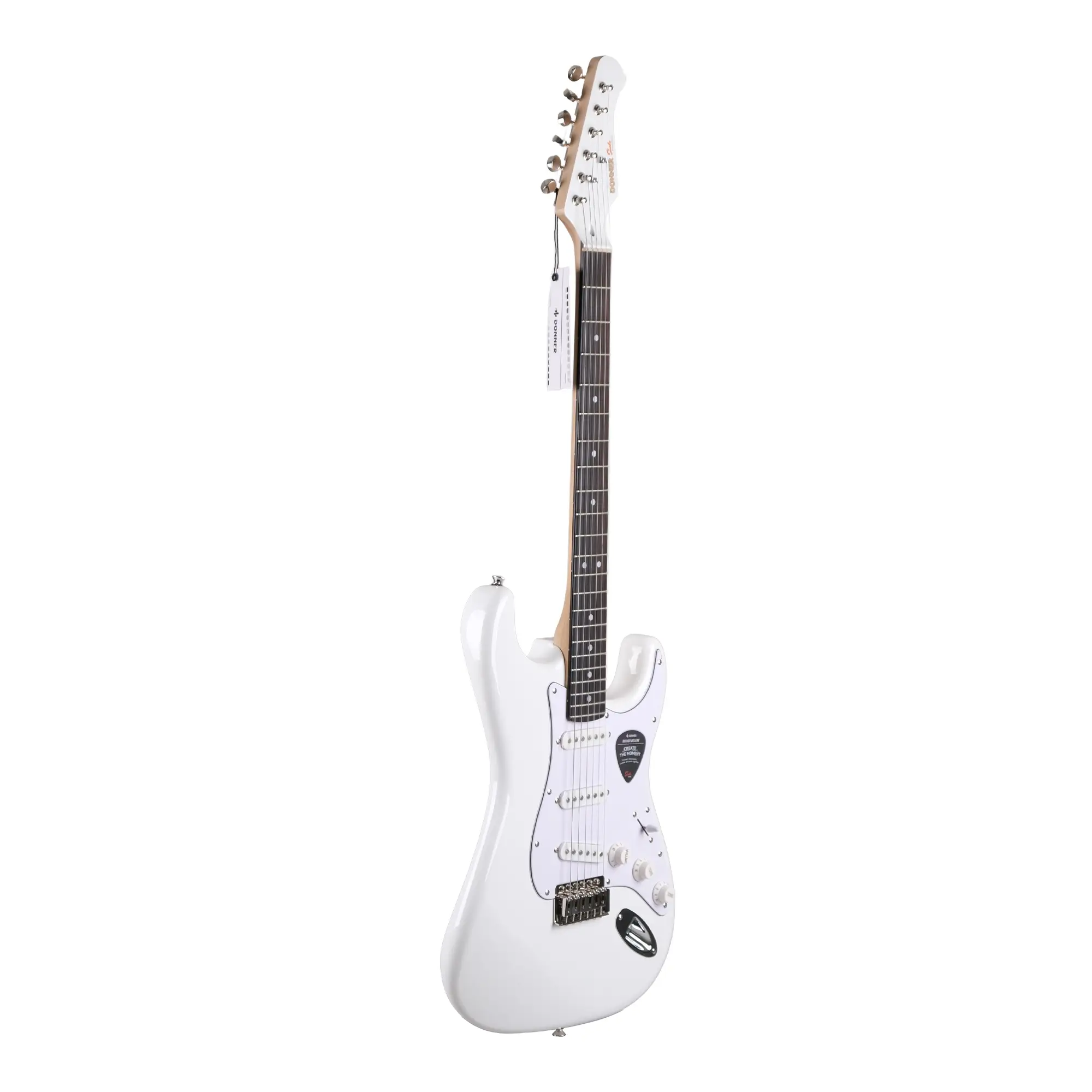 Donner DST Seeker Deluxe SSS Elektro Gitar (Beyaz) Donner DST Seeker Deluxe SSS Elektro Gitar (Beyaz)