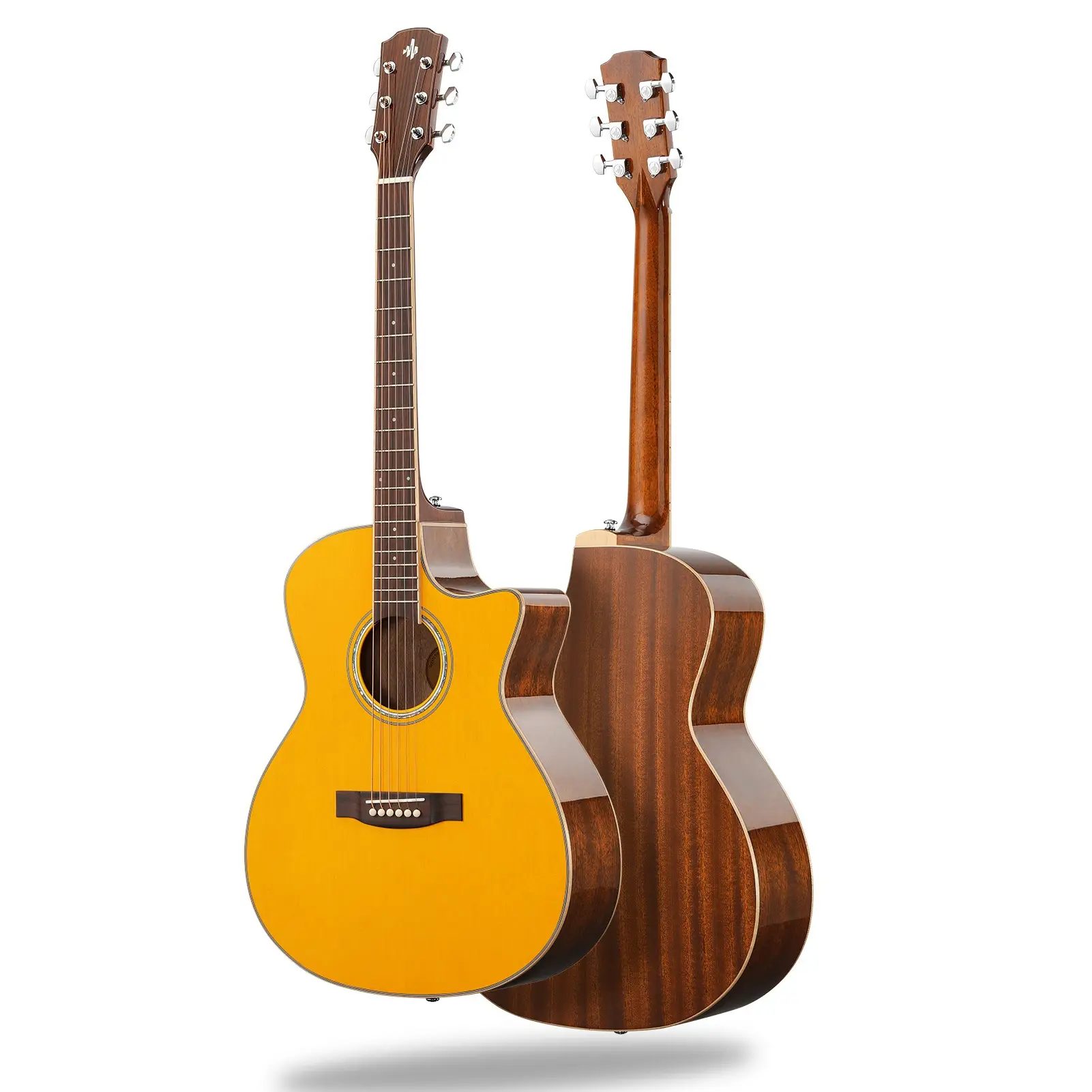 Donner DVG600 Grand Auditorium Akustik Gitar (Natural)