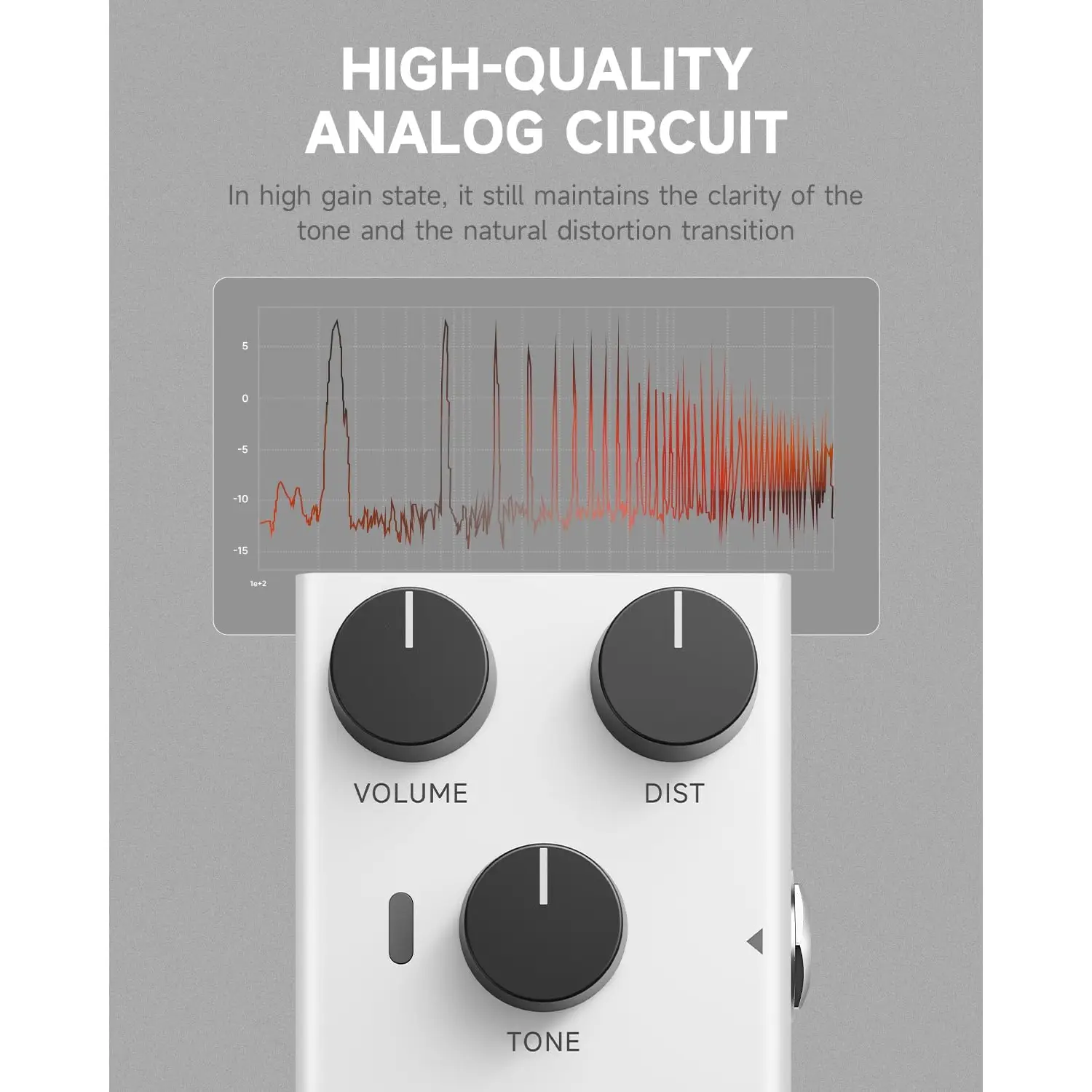 Donner EMBARK 02 Analog Distortion Pedalı Donner EMBARK 02 Analog Distortion Pedalı