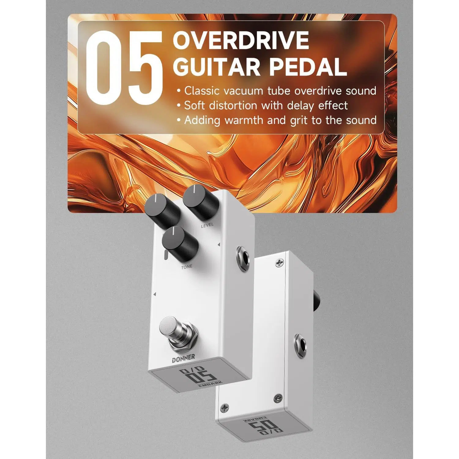 Donner EMBARK 05 Analog Overdrive Pedalı Donner EMBARK 05 Analog Overdrive Pedalı