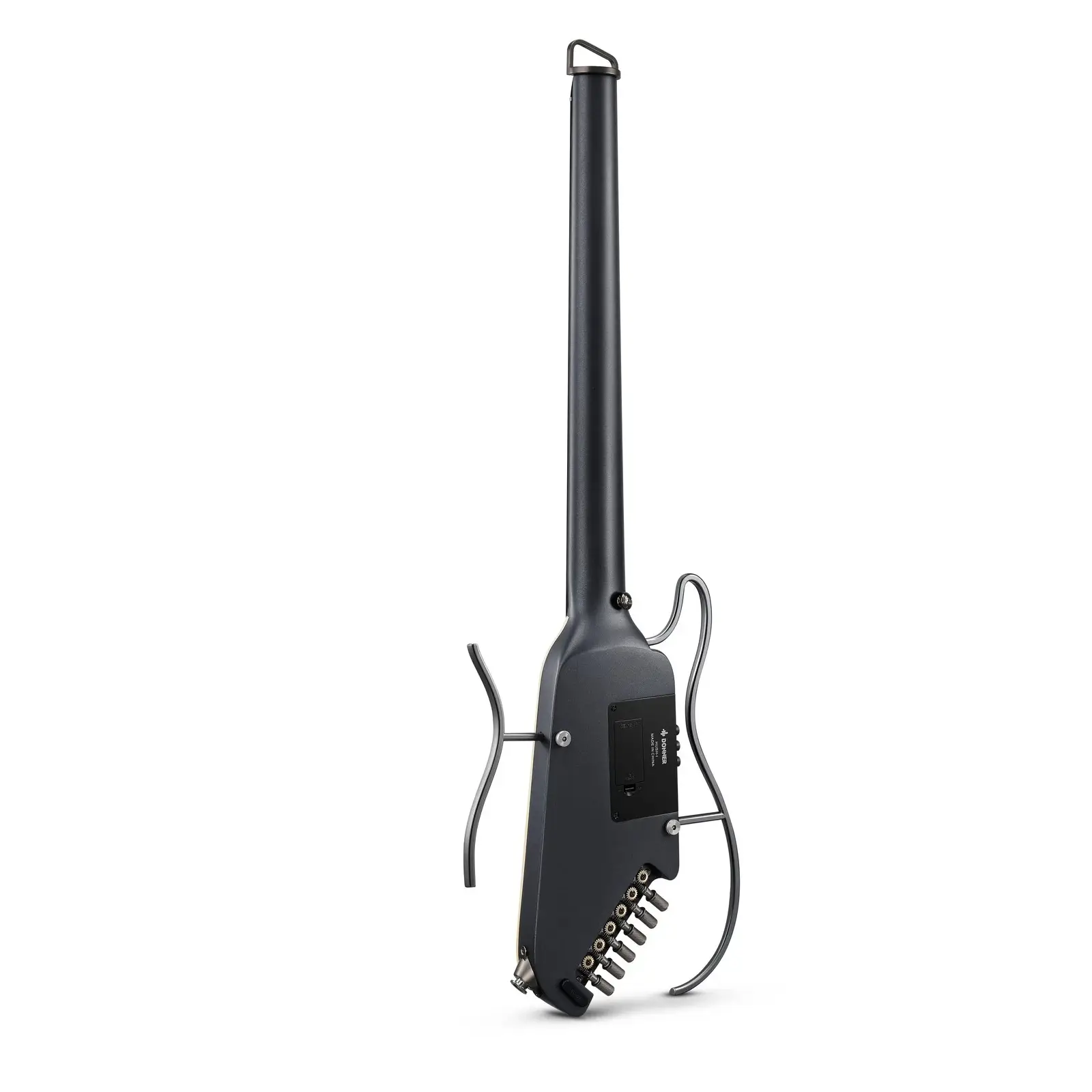 Donner HUSH I EVO2 Travel Gitar (Siyah) Donner HUSH I EVO2 Travel Gitar (Siyah)