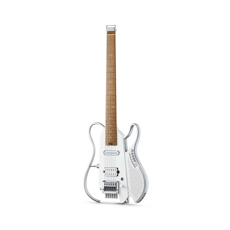 Donner HUSH X LIVE Traveller Elektro Gitar (Beyaz) Donner HUSH X LIVE Traveller Elektro Gitar (Beyaz)
