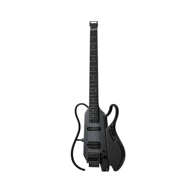 Donner HUSH X LIVE Traveller Elektro Gitar (Siyah) Donner HUSH X LIVE Traveller Elektro Gitar (Siyah)