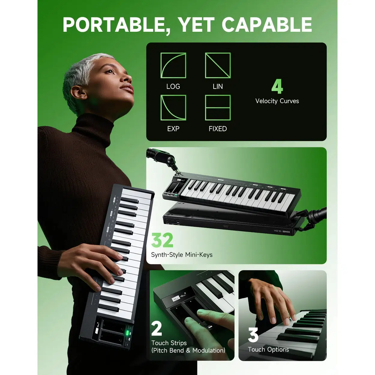 Donner KB-32 MIDI Klavye Donner KB-32 MIDI Klavye