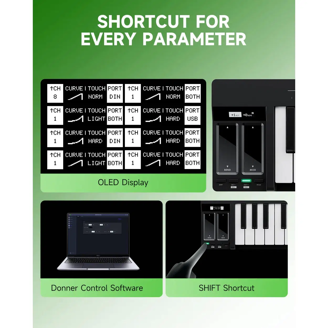 Donner KB-32 MIDI Klavye Donner KB-32 MIDI Klavye