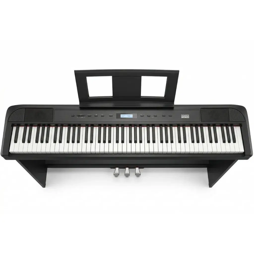 Donner Lite 200 Dijital Taşınabilir Piyano Set (Siyah) Donner Lite 200 Dijital Taşınabilir Piyano Set (Siyah)