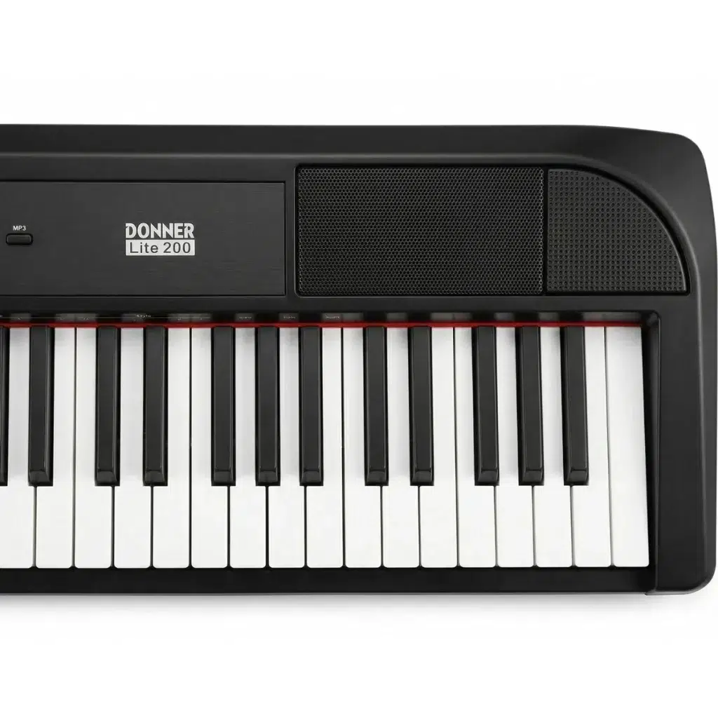 Donner Lite 200 Dijital Taşınabilir Piyano Set (Siyah) Donner Lite 200 Dijital Taşınabilir Piyano Set (Siyah)
