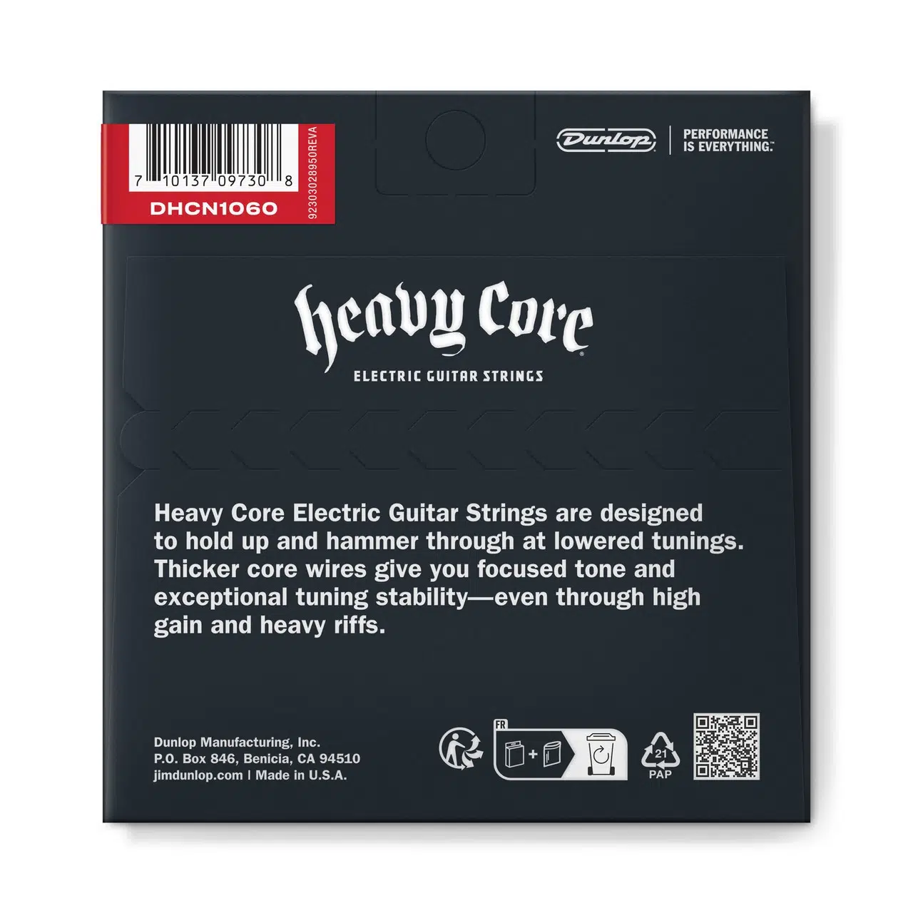 Dunlop DHCN1060 Heavy 6 Elektro Gitar Teli (10-60) Dunlop DHCN1060 Heavy 6 Elektro Gitar Teli (10-60)