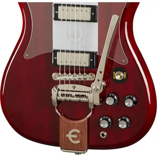 Epiphone Crestwood Custom Tremotone Elektro Gitar (Cherry) Epiphone Crestwood Custom Tremotone Elektro Gitar (Cherry)