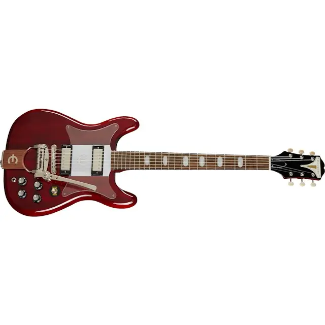 Epiphone Crestwood Custom Tremotone Elektro Gitar (Cherry) Epiphone Crestwood Custom Tremotone Elektro Gitar (Cherry)