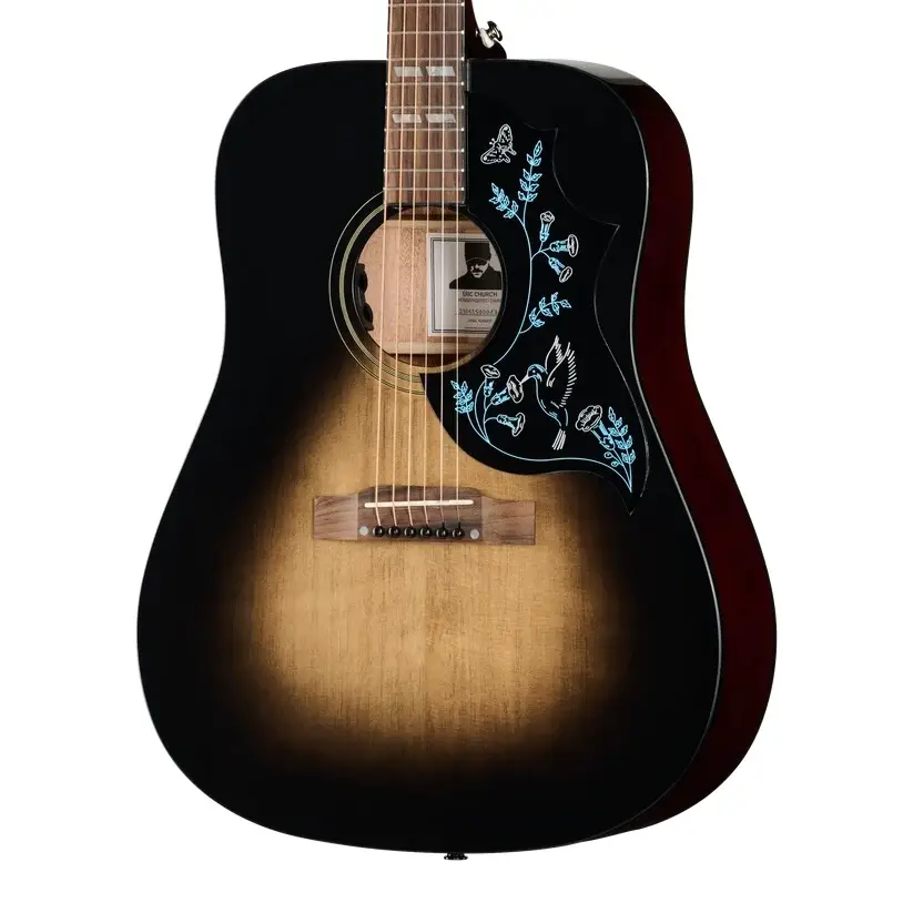 Epiphone Eric Church Hummingbird Elektro Akustik Gitar (Dark Cobra Burst) Epiphone Eric Church Hummingbird Elektro Akustik Gitar (Dark Cobra Burst)