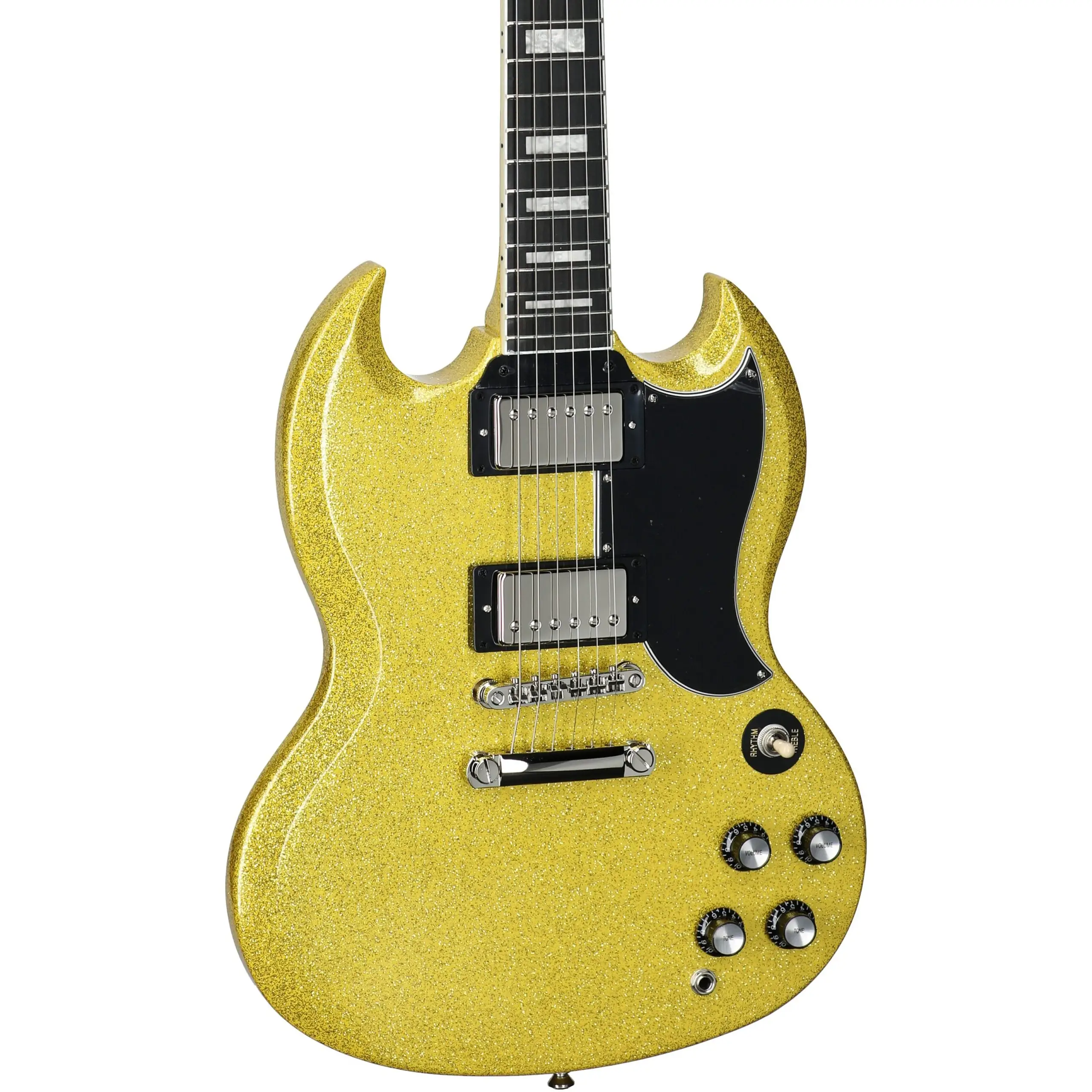 Epiphone Exclusive SG Custom Elektro Gitar (Gold Sparkle) Epiphone Exclusive SG Custom Elektro Gitar (Gold Sparkle)