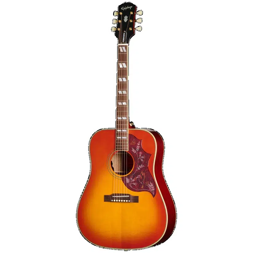 Epiphone Hummingbird Standard Elektro Akustik Gitar (Cherry Sunburst)