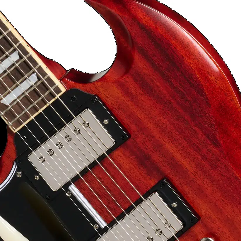 Epiphone IGC 1964 SG Standard Reissue Maestro Vibrola Solak Elektro Gitar (Cherry Red) Epiphone IGC 1964 SG Standard Reissue Maestro Vibrola Solak Elektro Gitar (Cherry Red)