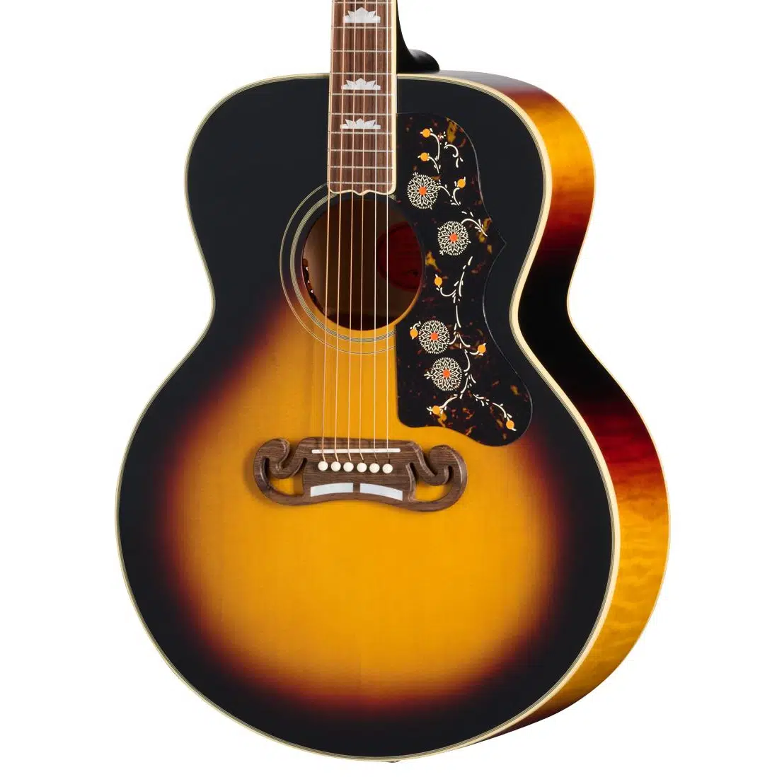 Epiphone Inspired by Gibson Custom 1957 SJ-200 Reissue Elektro Akustik Gitar (Vintage Sunburst) Epiphone Inspired by Gibson Custom 1957 SJ-200 Reissue Elektro Akustik Gitar (Vintage Sunburst)