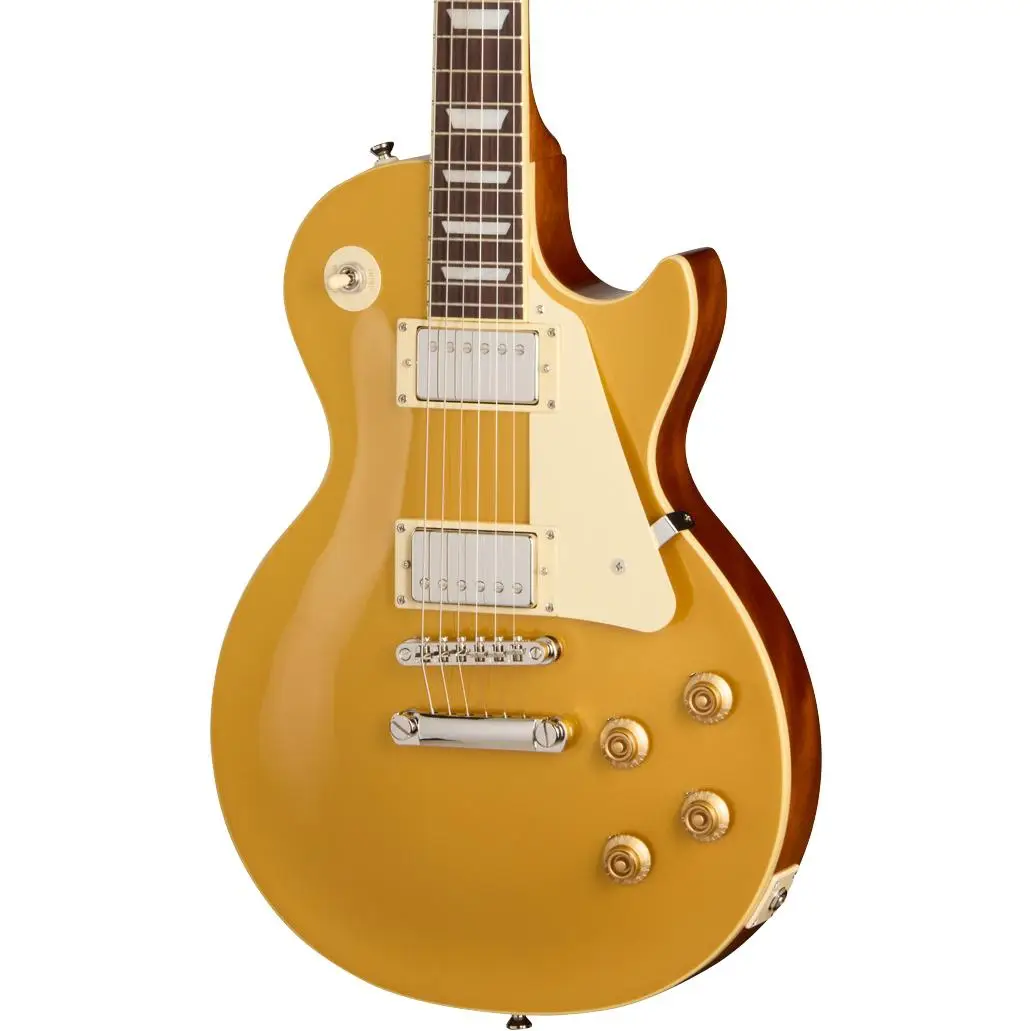 Epiphone Inspired by Gibson Les Paul Standard '50s Elektro Gitar (Goldtop) Epiphone Inspired by Gibson Les Paul Standard '50s Elektro Gitar (Goldtop)