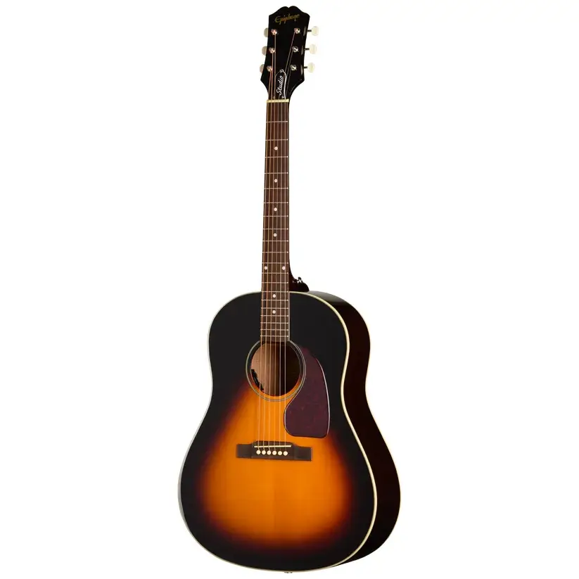 Epiphone J-45 Studio Elektro Akustik Gitar (Vintage Sunburst)
